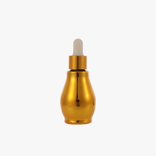 Gold Dropper Bottle
