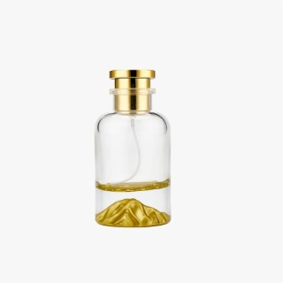 Gold Snow Mountain Bottom Perfume Bottle