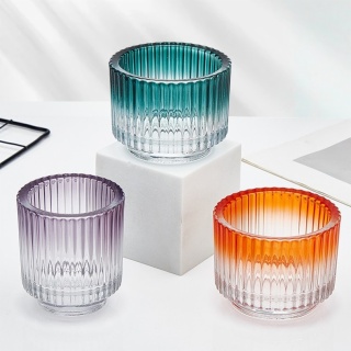 Gradient Borosilicate Glass Cups
