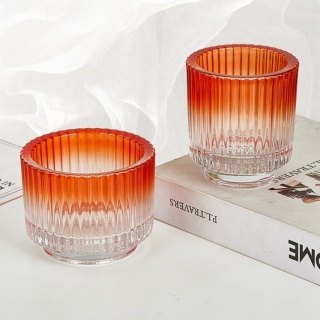 Gradient Borosilicate Glass Cups
