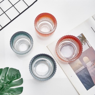 Gradient Borosilicate Glass Cups
