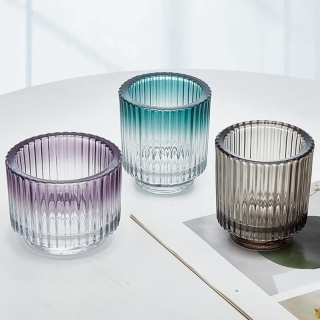 Gradient Borosilicate Glass Cups