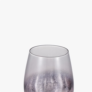 Egg-Shaped Star Bling Pink Etched Beer Cup