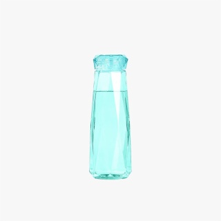 Green Diamond Water Bottle