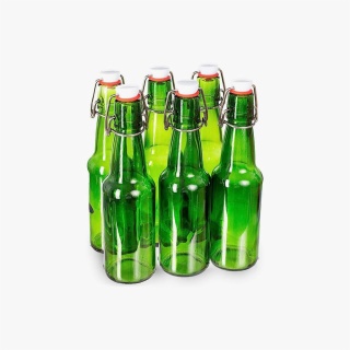 330ml Green Swing Top Bottle