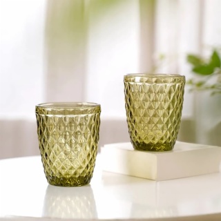 green-glass-cups