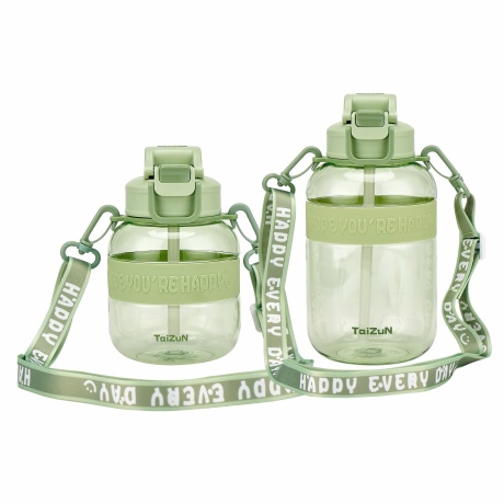 Green Glass Water Bottles