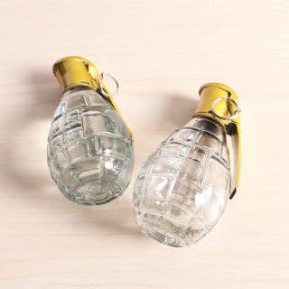 Grenade Glass Bottle