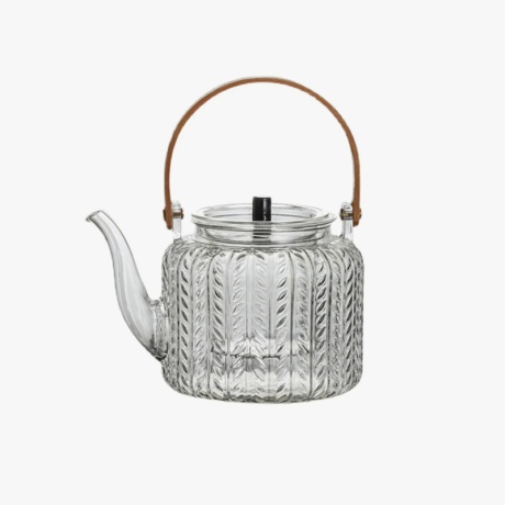 Hammered Glass Teapot