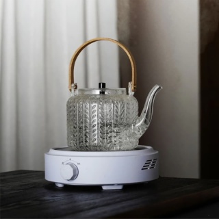 Hammered Glass Teapot