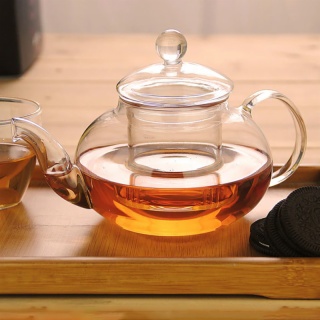Heat Resistant Glass Teapot