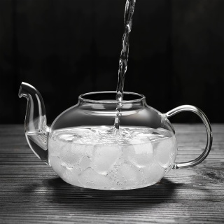 Heat Resistant Glass Teapot