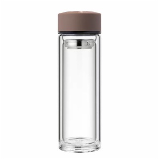 High Borosilicate Double Wall Water Bottle