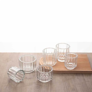High Borosilicate Glass Candle Holder