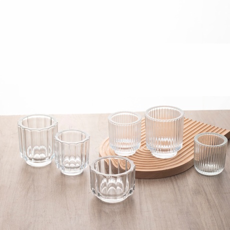 High Borosilicate Glass Candle Holder
