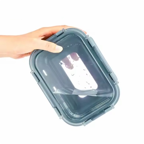 High Borosilicate Glass Containers with Silicone Sleeve