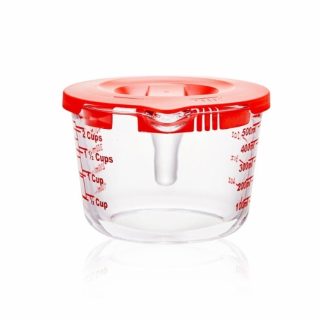 high borosilicate glass measuring cup