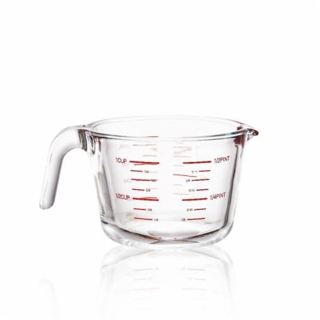 high borosilicate glass measuring cup