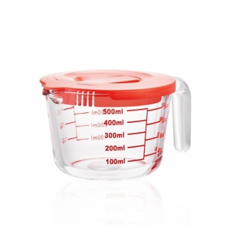 high borosilicate glass measuring cup