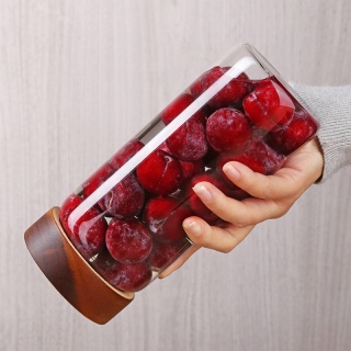 High Borosilicate Glass Storage Jar