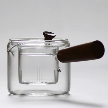 Kettle with Wood Handle