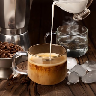 Large Borosilicate Cups for Latte