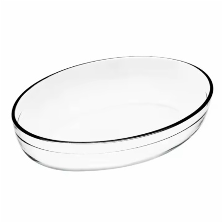 Large High Borosilicate Glass Oven Pan