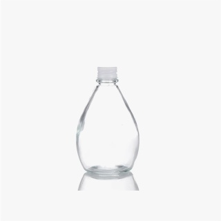 Light Bulb Shaped Glass Bottle