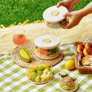 Lunch Box Borosilicate Glass Bowl