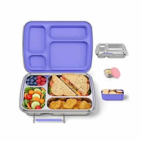 Lunch Box with 4-Compartment