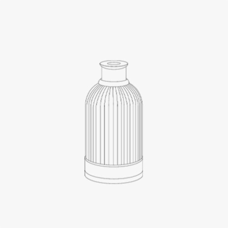 Luxurious 250ml Glass Diffuser Bottle