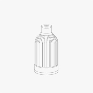 Luxurious 250ml Glass Diffuser Bottle