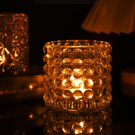 Luxury Borosilicate Glass Candle Cup