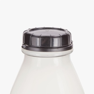 milk container glass