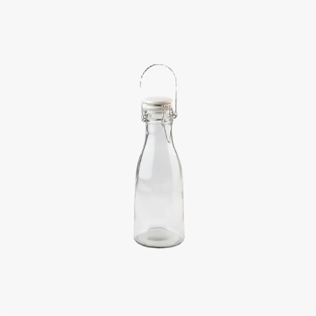 old fashioned milk bottles