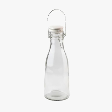 old fashioned milk bottles