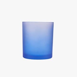 Ombre Candle Jars Blue