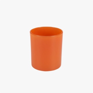 Orange Candle Jar