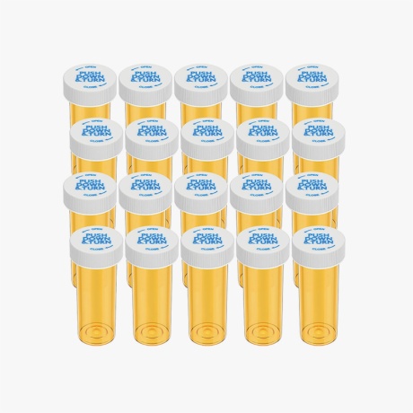 Pill Bottles with Child Resistant Caps