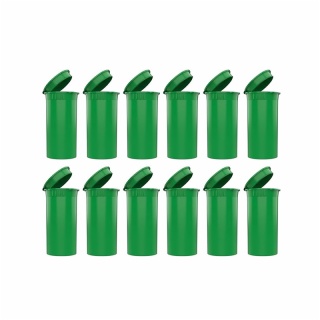 Pill Bottles with Hinged Lids