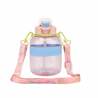 Pink Glass Water Jug