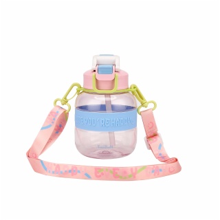 Pink Glass Water Jug