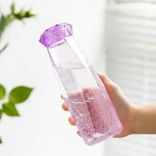Purple Diamond Water Bottle