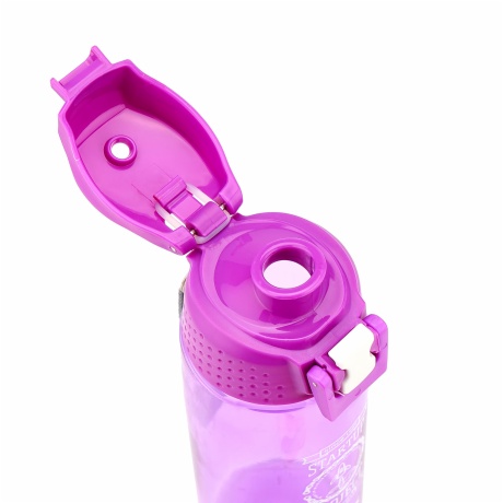 Purple Glass Water Bottle