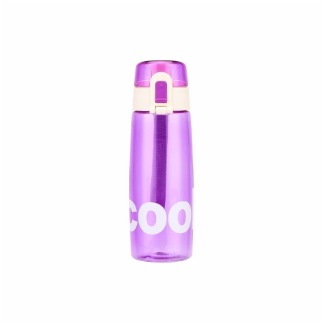 Purple Glass Water Bottle