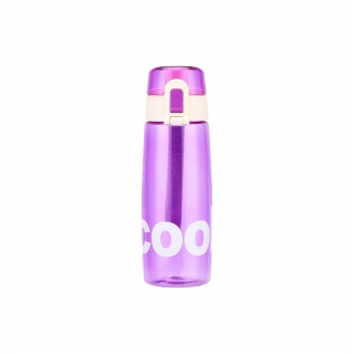 Purple Glass Water Bottle