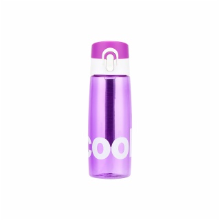 Purple Glass Water Bottle