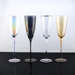 Recycled Glass Goblets