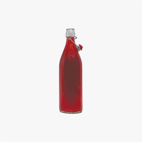 Red Swing Top Bottle