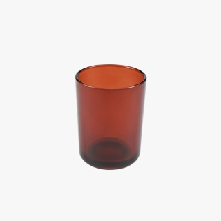 Red-Brown Candle Jar